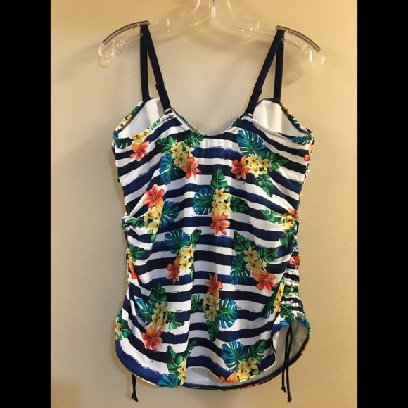 NWT Fantasie Porto Twist Tankini Swim Top 38DD - Picture 6 of 15